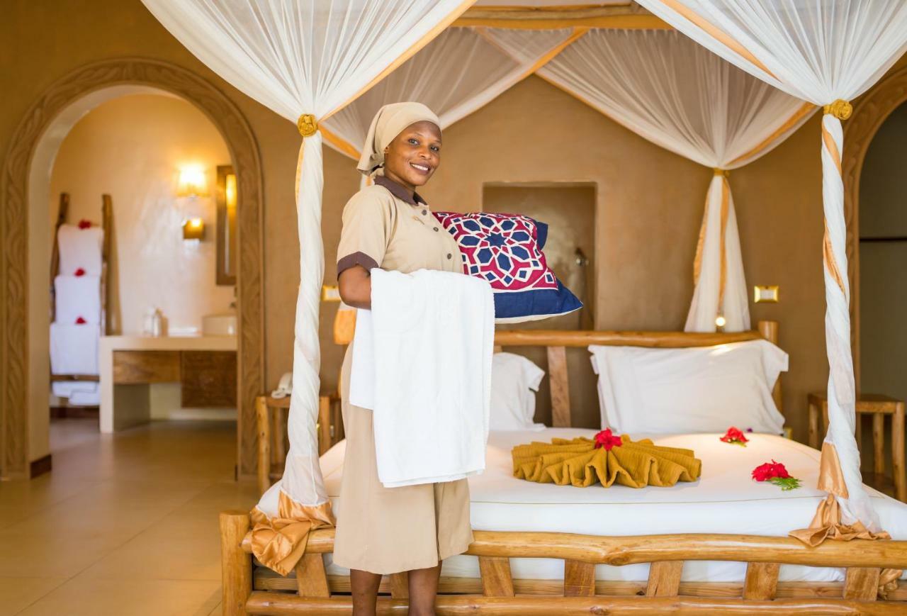 Gold Zanzibar Beach House & Spa Kendwa Eksteriør billede
