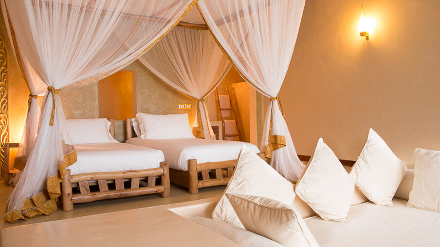 Gold Zanzibar Beach House & Spa Kendwa Eksteriør billede